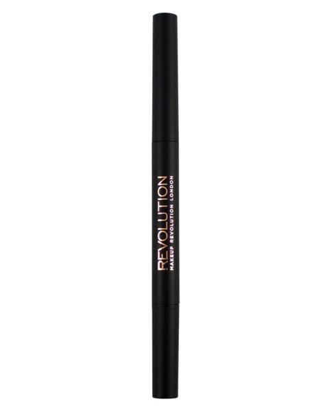 Makeup Revolution Duo Brow Definer Light Brown
