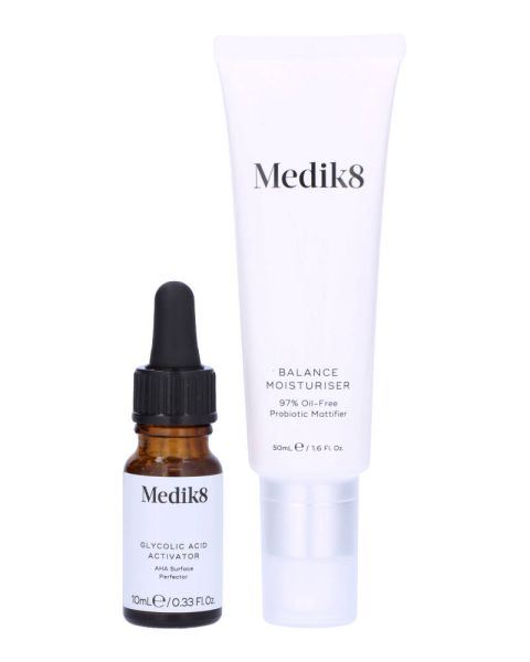 Medik8 Balance Moisturiser & Glycolic Acid Activator