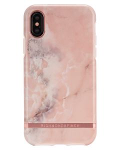 Richmond And Finch Pink Marble iPhone X 