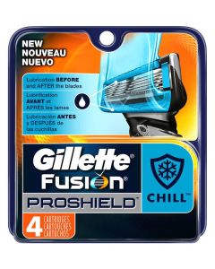 Gillette Fusion Proshield Chill 4pak 