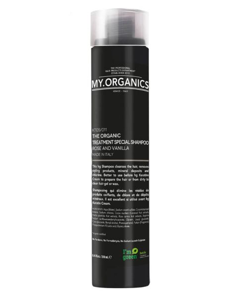 My.Organics The Organic Treatment Special Shampoo Rose And Vanilla