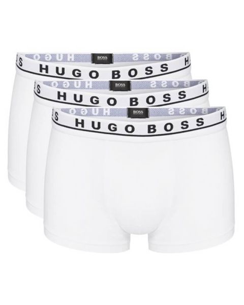 Boss Hugo Boss 3-pack Boxer Trunks White - Size XXL