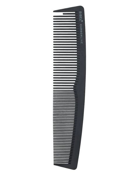 Sibel Carbon Line 18cm Comb + Hairclips Ref. 8476002