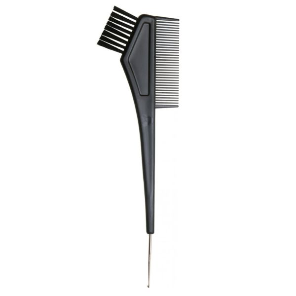 Sibel brush with comb and needle for hair dye and bleaching (8450151)