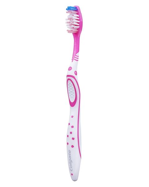 Colgate MaxWhite Toothbrush - Medium - Pink