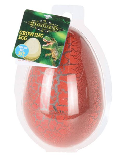 Fun & Games Growing Dino Egg Red