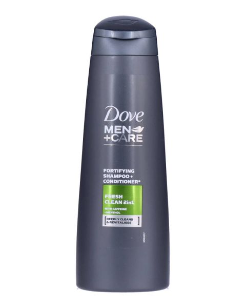 Dove Men+ Care Fortifying Shampoo + Conditioner Fresh Clean 2in1