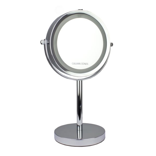 Gillian Jones Stand mirror with light silver (N)