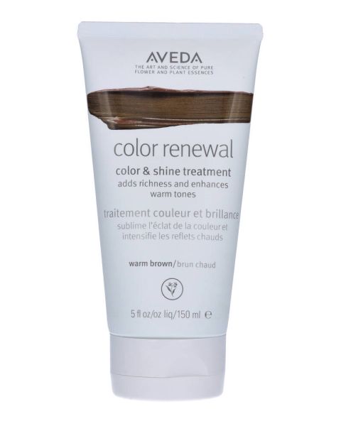 Aveda Color Renewal Color & Shine Treatment Warm Brown