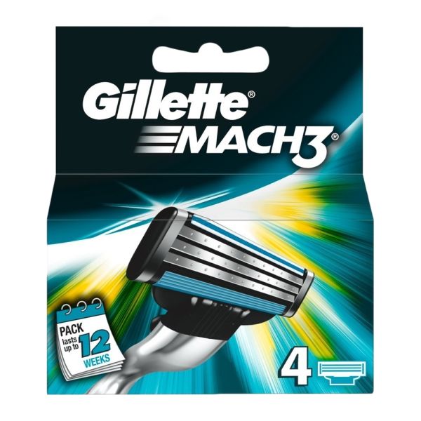 Gillette Mach3 - 4pack