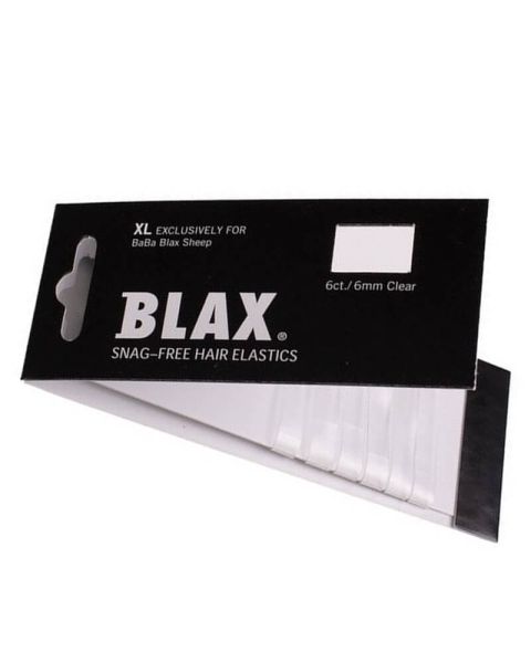 Blax - Snag-Free Hair Band CLEAR 6mm