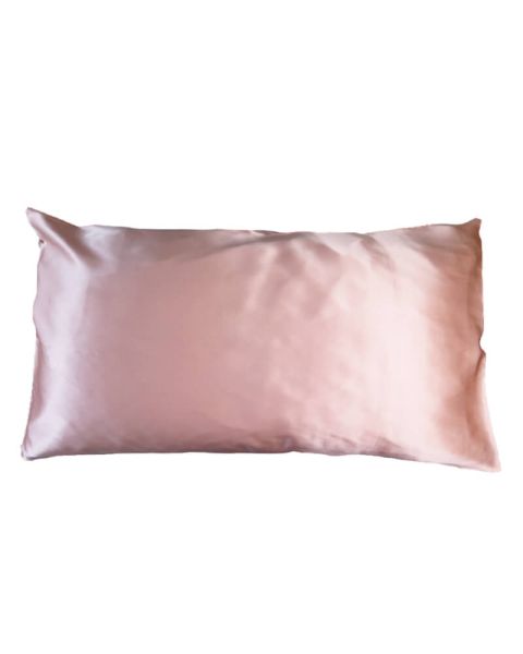 Soft Cloud Mulberry Silk Pillowcase Pink 40x80 cm