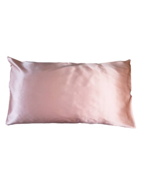 Soft Cloud Mulberry Silk Pillowcase Pink 40x80 cm.