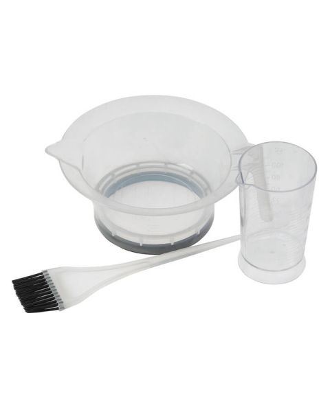 Sibel Set Brush, Measuring cup and hair dye bowl Ref. 0099901