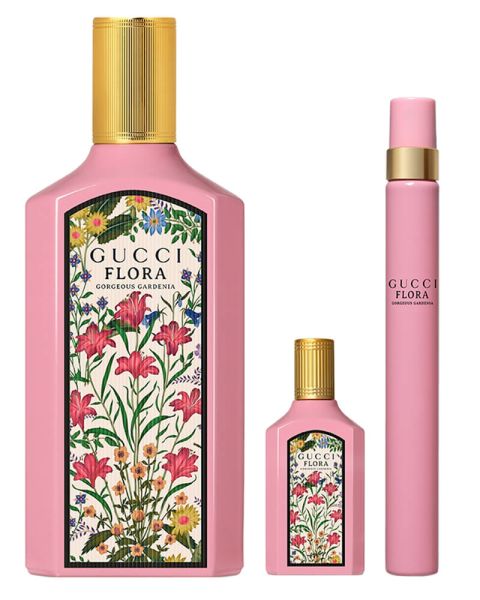 Gucci Flora Gorgeous Gardenia EDP  Gift Set