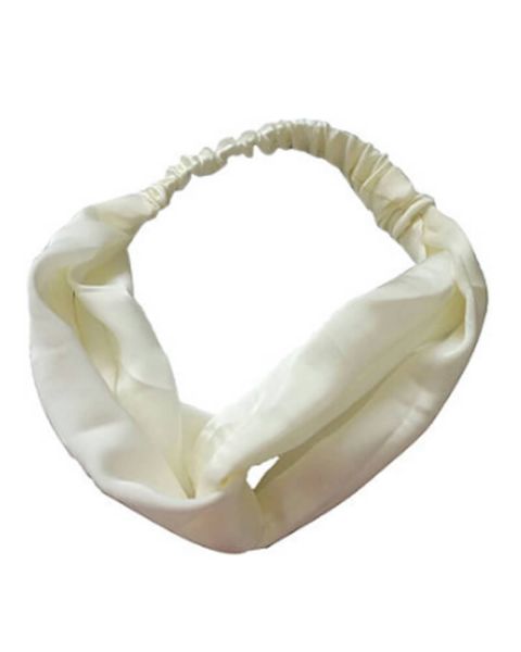 Everneed Silk Headband Offwhite