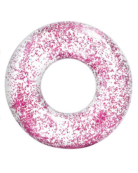 Glitter inflatable ring store