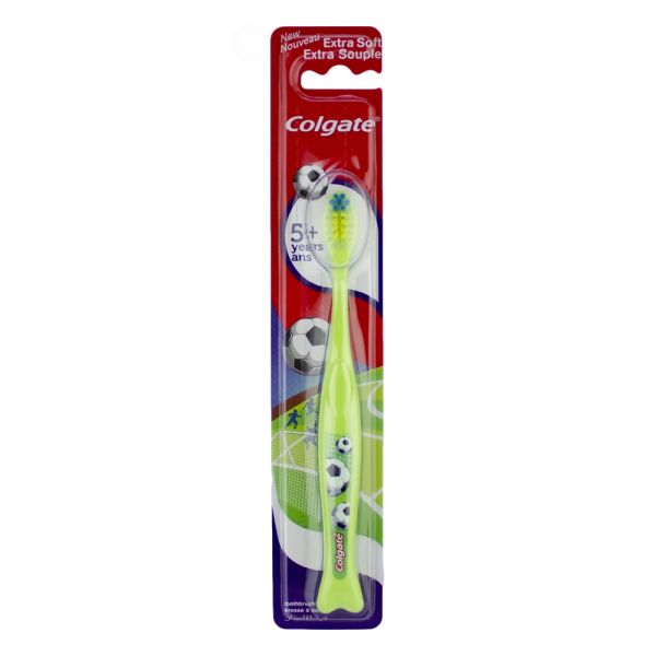 Colgate Toothbrush Kids 5+ years - Extra soft - Green