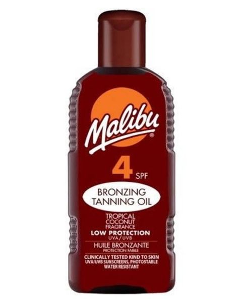 Malibu Bronzing Tanning Oil SPF 4