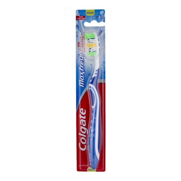 Colgate MaxFresh Toothbrush - Medium - Blue