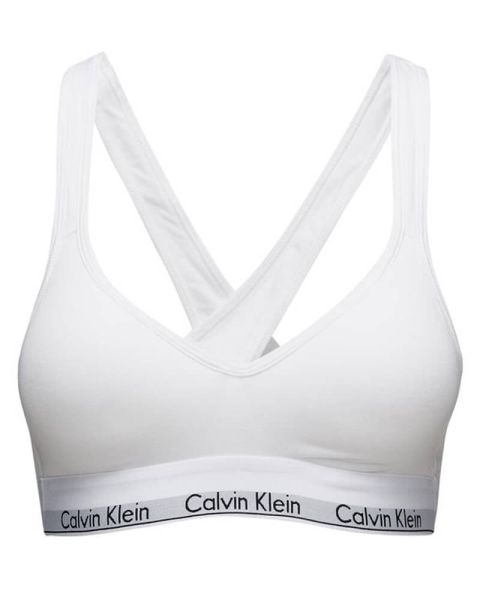 White bralette calvin klein discount