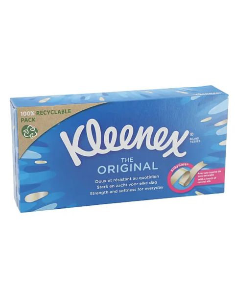 Kleenex The ORIGINAL Box Tissues 3 layers