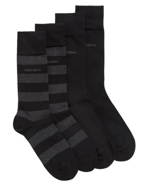 Hugo Boss socks 2-pack size 39-42 - Block Stripe