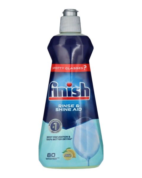 Finish Rinse & Shine Aid Lemon Fabric Softener